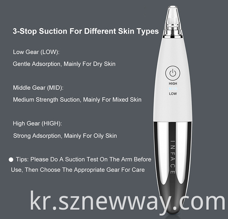 Inface Ms7000 Blackhead Remover